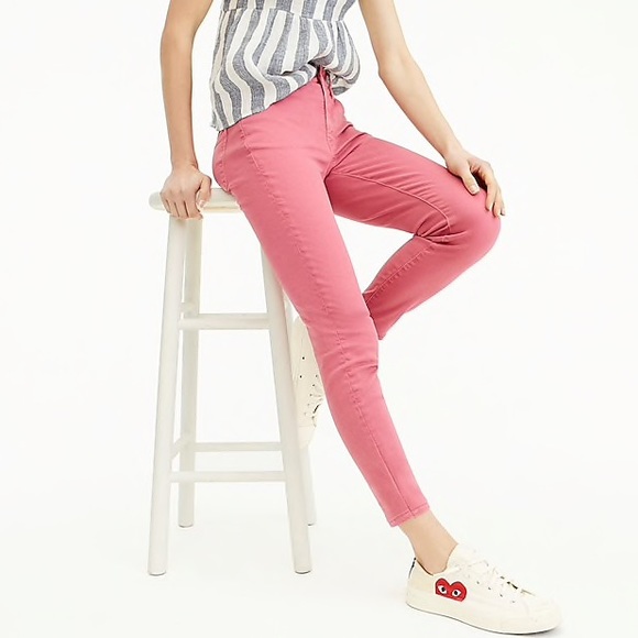 J. Crew Denim - J. Crew Toothpick Garment Dyed Ankle Jeans